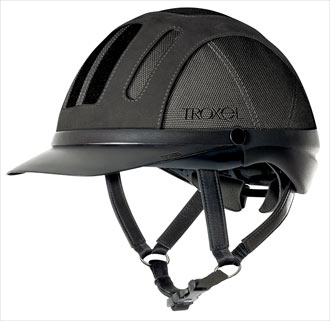Troxel equestrian helmet design